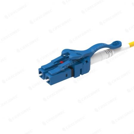Cable de conexión de fibra óptica dúplex LC de modo único OS1 de liberación fácil - Cable de conexión de fibra con extractor LC